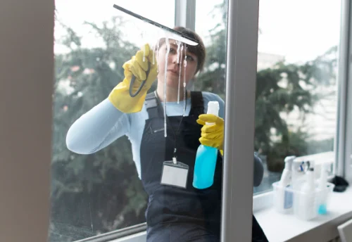 Nettoyage de vitres intérieures et extérieures à Sainte-Cécile-d'Andorge